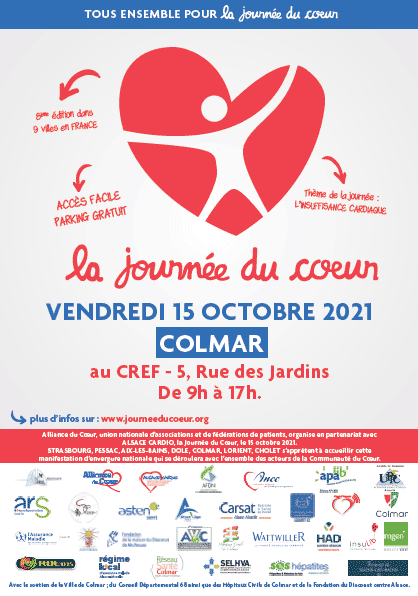 Journée du coeur 2021 à Colmar